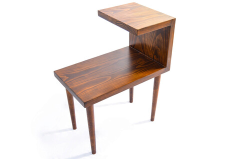 Masuta, massive design, trestle, 65x40x80 cm, nuc