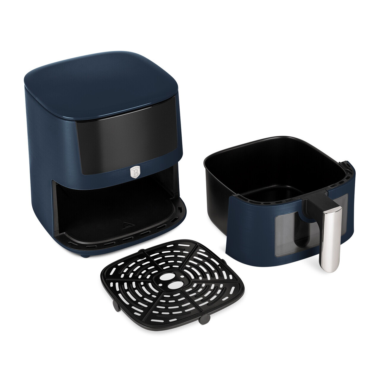 Friteuza cu aer cald si fereastra Berlinger Haus, Deep Sea, 5 L, 1400W, albastru mat - imagine 7