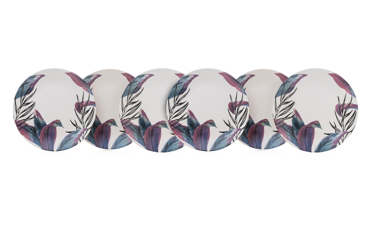 Set platouri servire, Hermia, 275KRM1354, Antibacterian, Multicolor - imagine 2