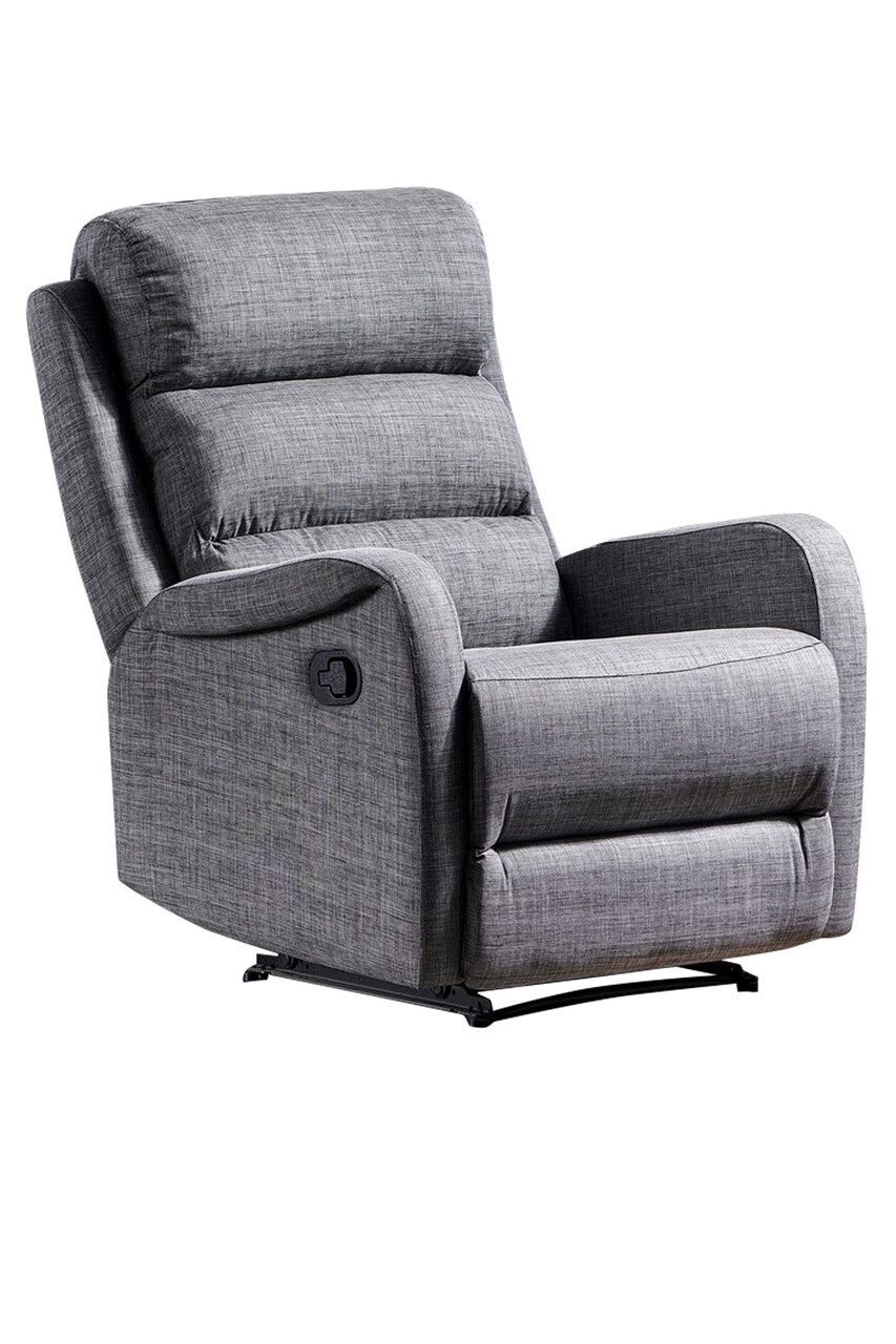 Fotoliu Cu Recliner, Niron, Comfort TV, 80x105x80 Cm, Gri