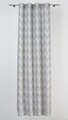 Draperie Mendola Interior, Portofino, 135x260 cm, poliester, gri argintiu