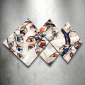 Set 4 tablouri decorative, 4MDF670936204, MDF, Imprimat UV, Multicolor