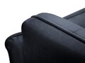 Fotoliu, Canna, Mazzini Sofas, 90x100x88 cm, catifea, albastru inchis