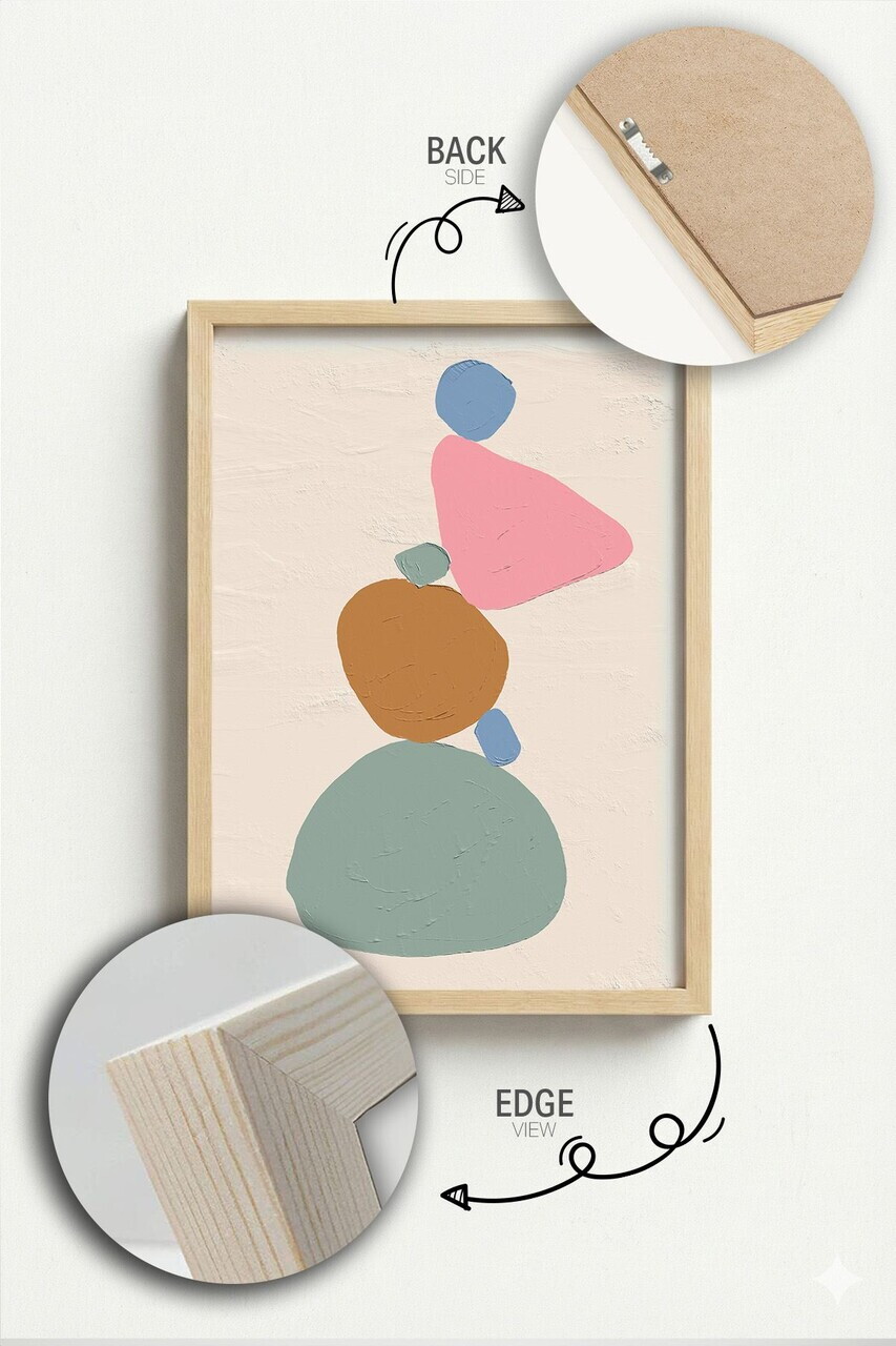 Tablou decorativ, Artnewclahsp62-3348, Lemn masiv, MDF, Multicolor - view 4