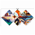 Set 4 tablouri decorative, 4MDF1327589420, MDF, Imprimat UV, Multicolor