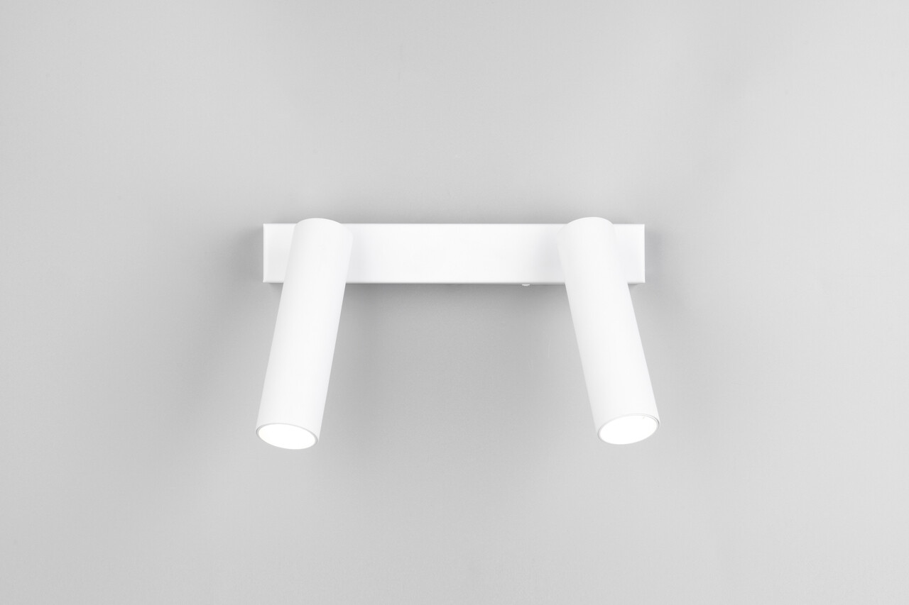 Plafoniera Ambala, TRIO, 26x13x17.5 cm, 5.5W, 2x SMD, metal, alb mat - 2 | YEO