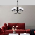 Lustra, Opviq, 892OPV1948, Metal, Negru
