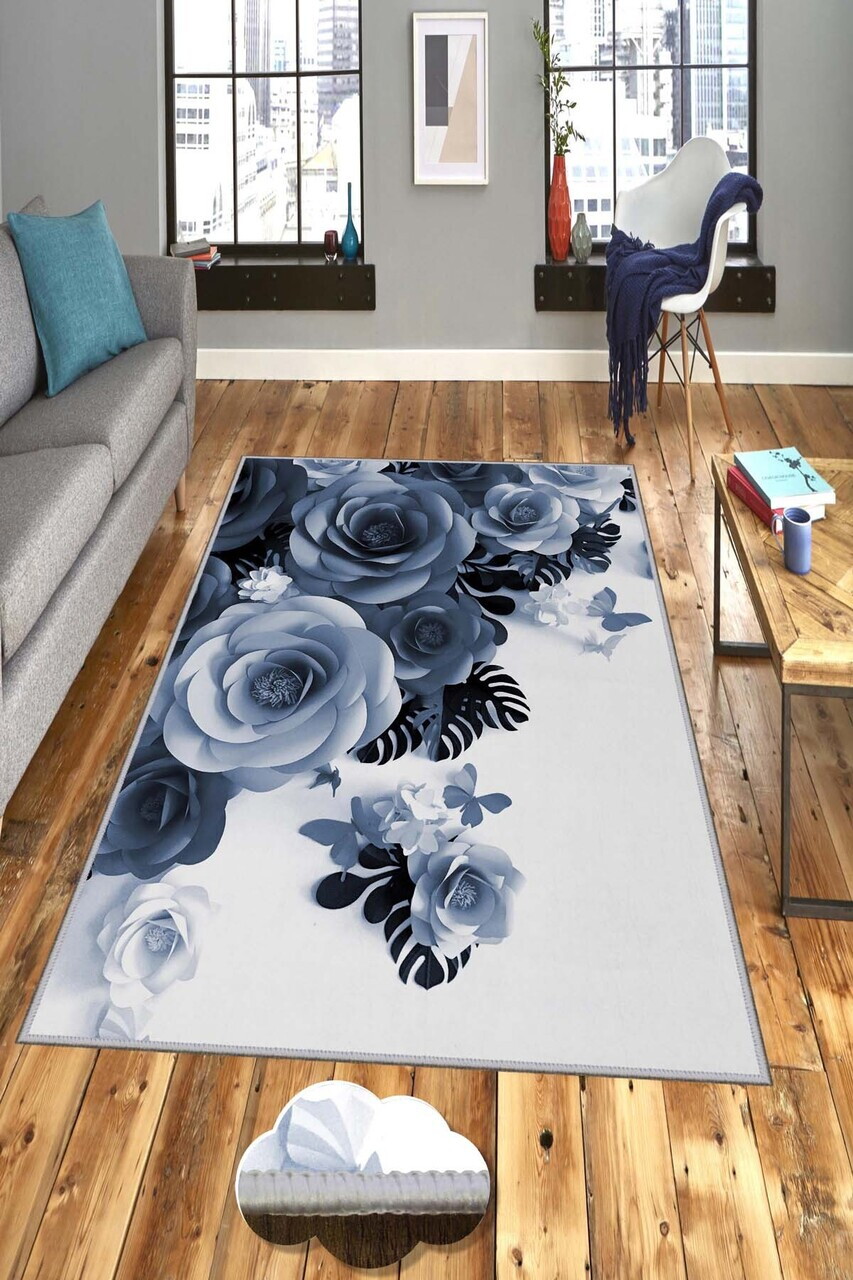 Covor Hmnt832 80x150 cm Poliester Multicolor