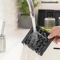 Aparat  2-in-1 pentru gofre si sandwich,  retete Wafflicher, InnovaGoods, 600W, rosu