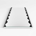 Oglinda decorativa, Neostill, Melodia, 50x140 cm, Negru