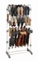 Suport incaltaminte, Adonis, Wenko, 138x29x66.5 cm,  inox/invelis Polytherm, argintiu