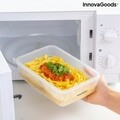 Set 3 caserole pentru vidat si pompa manuala Vacse InnovaGoods, 600 ml / 1 L / 1.2 L