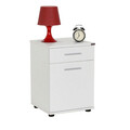 Noptiera, Adore, KMD-511-BB-1, 40x57x39 cm, PAL, Alb