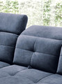 Coltar extensibil stanga 5 locuri ELTAP, LT-40REL, Inferne, 297x210x107 cm, lemn/poliester, albastru