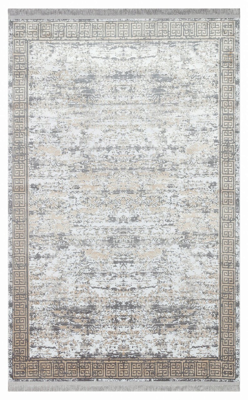 Covor, St 12 Beige Gold Xw , 100x200 cm, 35% fibre acrilice;55% poliester;10% bumbac, Multicolor - 2 | YEO