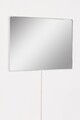 Oglinda cu Iluminare Led, Mirrorland, Rectangular, Oglindă indestructibilă cu obturator, Alb