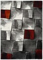 Covor, Amy Red, 140 x 200 cm, 100% polipropilena, multicolor