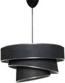 Lustra, FullHouse, 390FLH1690, Metal, Negru/Argintiu