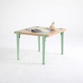 Masuta de cafea, Logg, Halicheron, Lemn / Verde menta