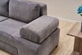 Canapea extensibila 3 locuri, Atelier del Sofa, 613LFS1158, Gri