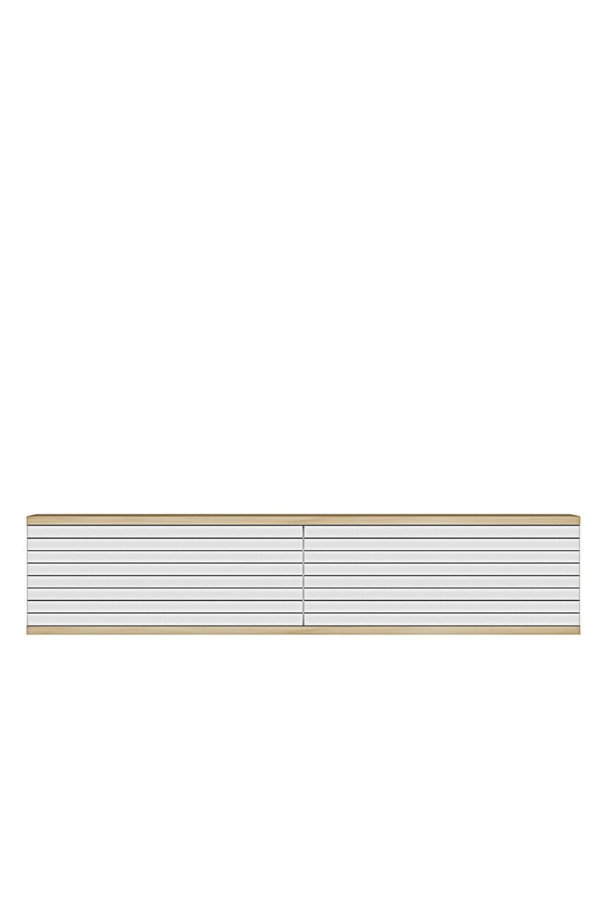 Dulap, Hanah Home, Zeynep 120, 120x25.5x29.6 cm, Stejar Safir / Alb — imaginea 4