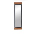 Oglinda Cheval, Neostill, Murano, 50x170x3 cm, Metal, Stejar / Fume