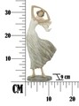 Decoratiune Woman Fashion, Mauro Ferretti, 33.5 cm, polirasina
