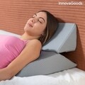Perna triunghiulara cu doua pozitii, Threllow InnovaGoods, ergonimica, 60x40x24 cm