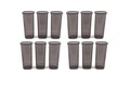 Set recipiente depozitare, Fremont, 964FRM1176, Plastic, Alb