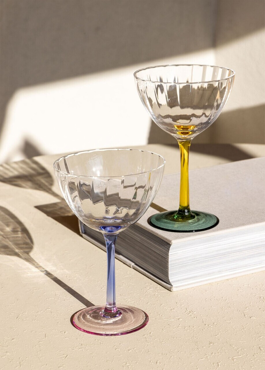 Pahar de vin Hermia 280TMA3195 Sticla Verde
