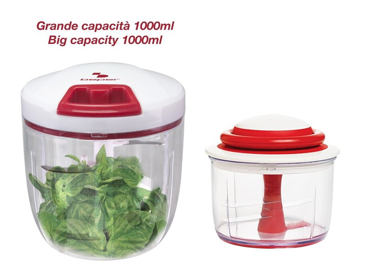 Tocator manual cu snur, Beper, C107UTT002, 13 x 13 x 14 cm, 5 lame - view 9