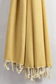 Prosop de plaja, DC Home, Likya, Bumbac, Galben mustar