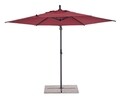 Umbrela pentru gradina / terasa Tropea, Bizzotto, Ø 300 cm, stalp Ø 46-48 mm, otel/poliester, bordo