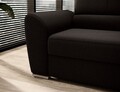 Coltar extensibil dreapta 3 locuri ELTAP, RT-22FL, Siber, 270x186x93 cm, lemn/poliester, maro inchis