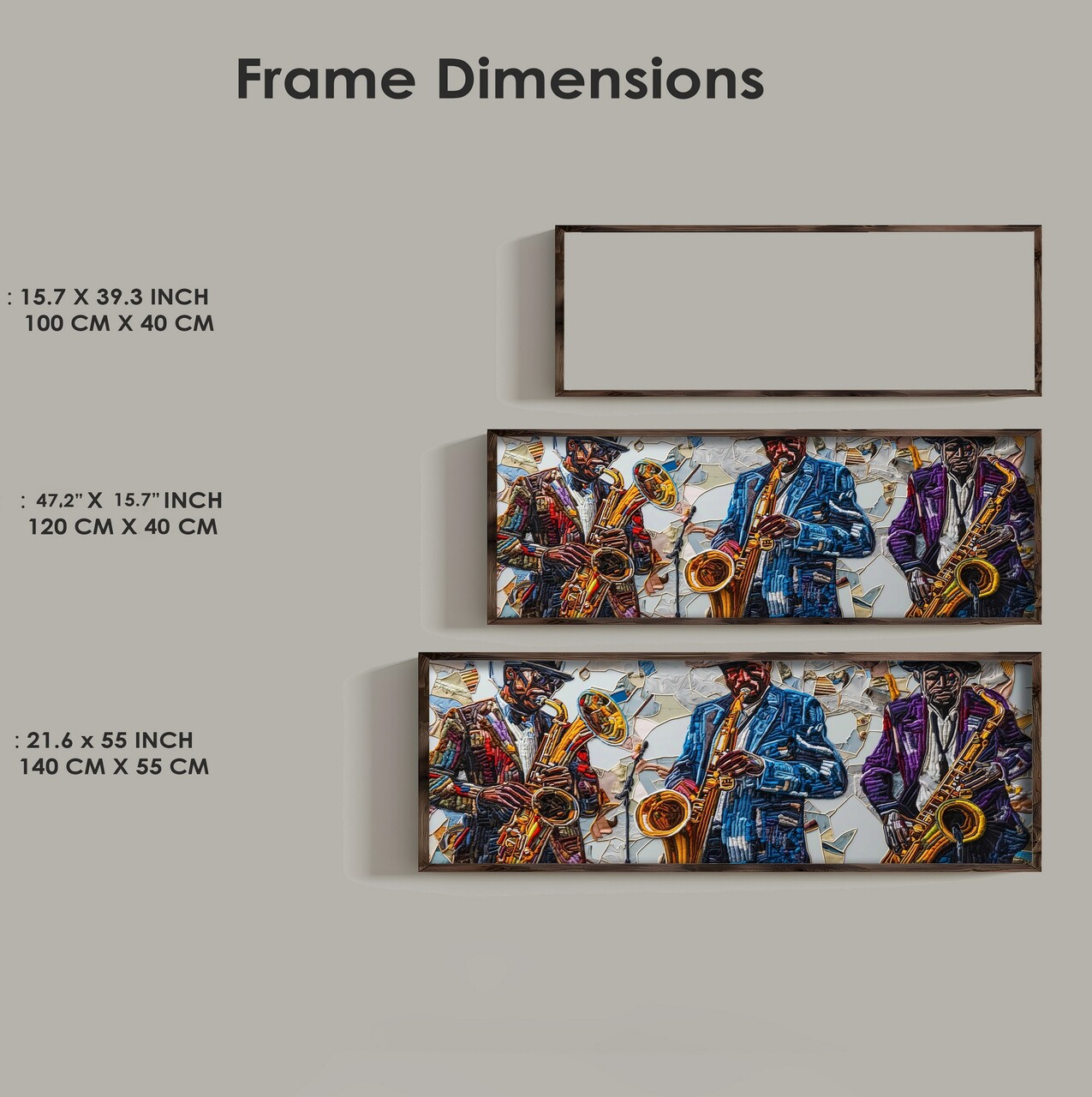 Tablou decorativ, EMR058, Lemn, Multicolor - view 5