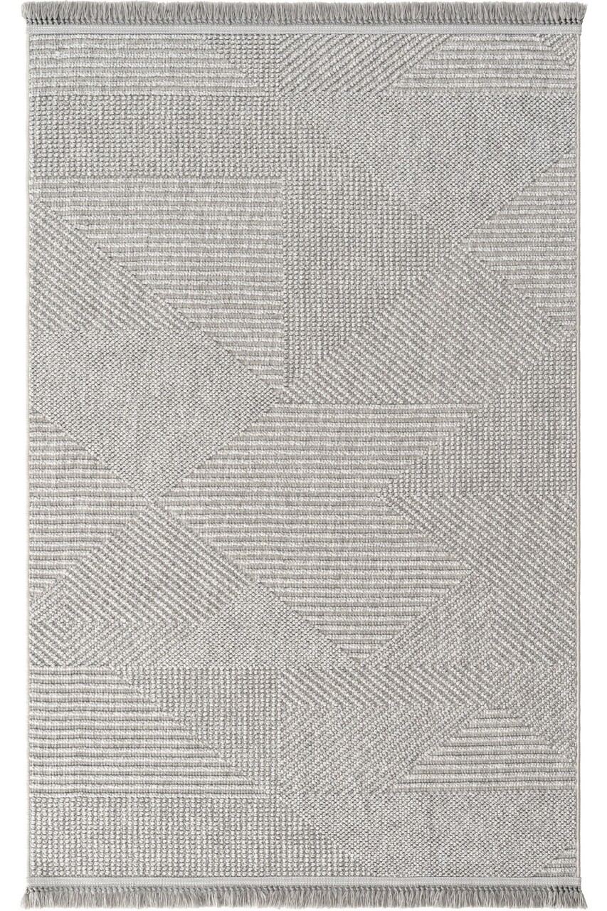 Covor, Vera 1456, 120x250 cm, POLIPROPILENĂ, Gri