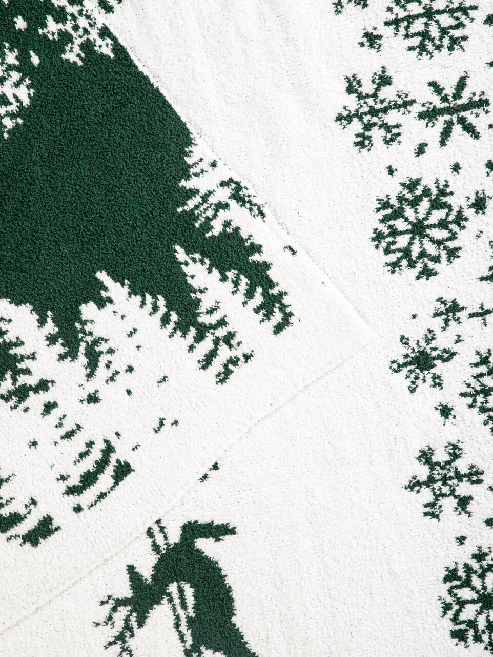 Patura Porto, Homla, 130x170 cm, poliester, verde/alb