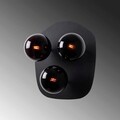 Aplica de perete, Fulgor, 942FLG1388, Metal, Negru