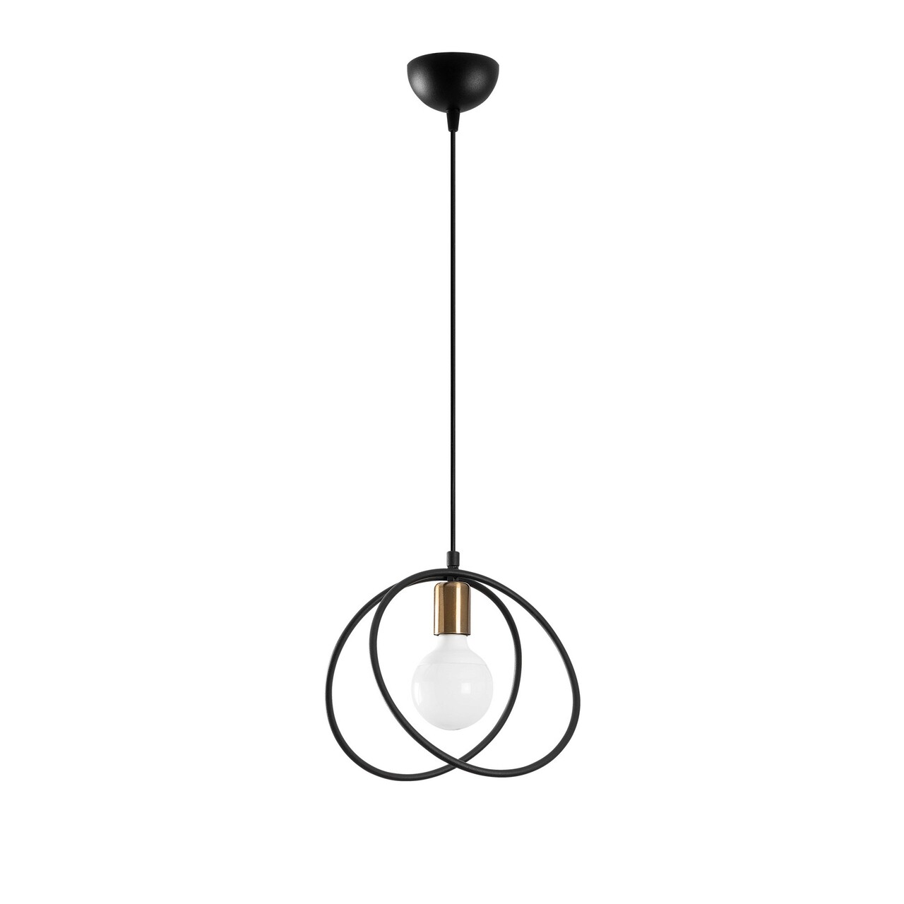 Lustra, Tatum, 584TTM1312, Metal, Negru - 1 | YEO