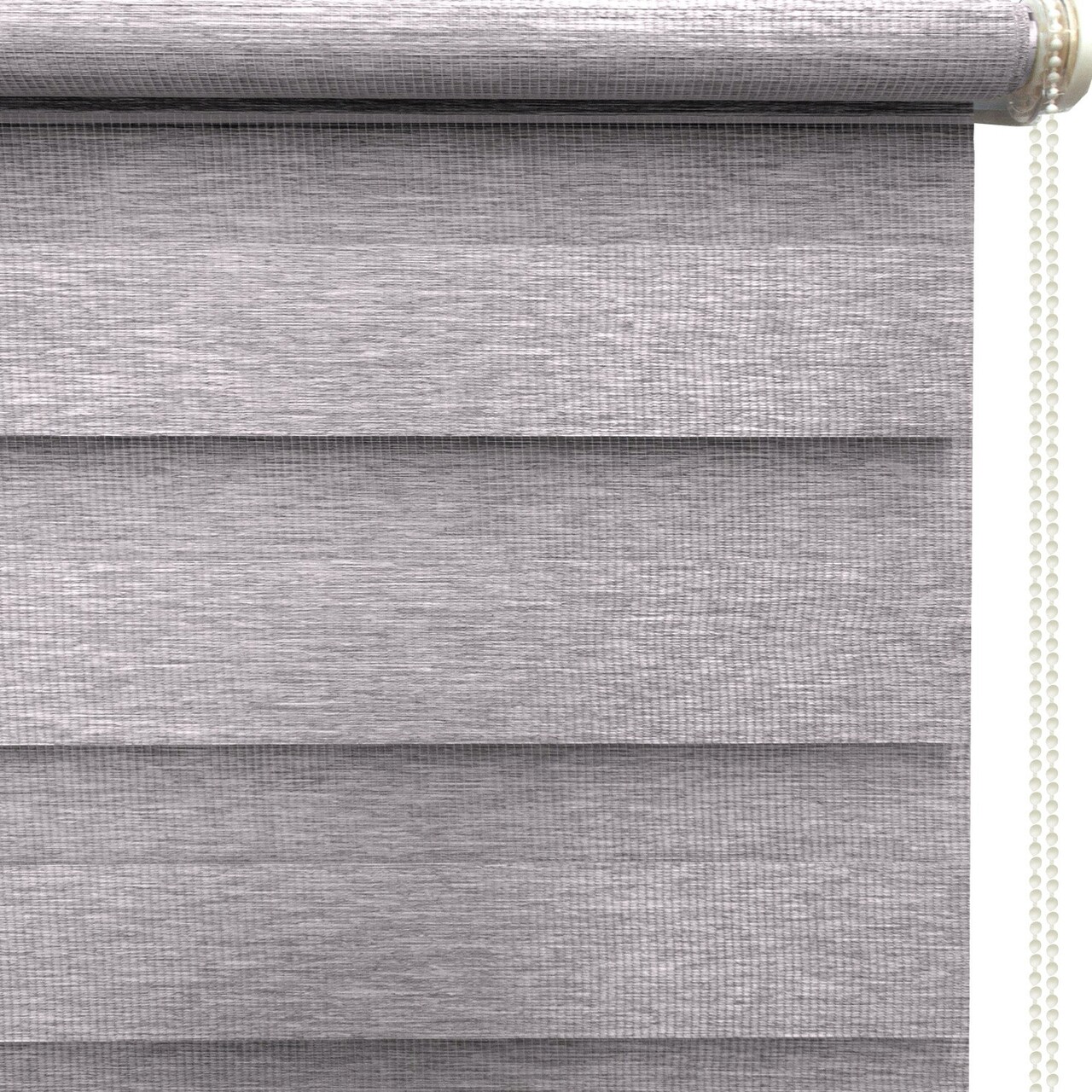 Jaluzea tip rulou, Ruby, Bambu - Gray, 80x200 cm, poliester, gri - 2 | YEO