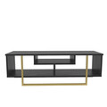 Comoda TV, Retricy, Asal 120, 120x35.2x40.2 cm, PAL, Negru