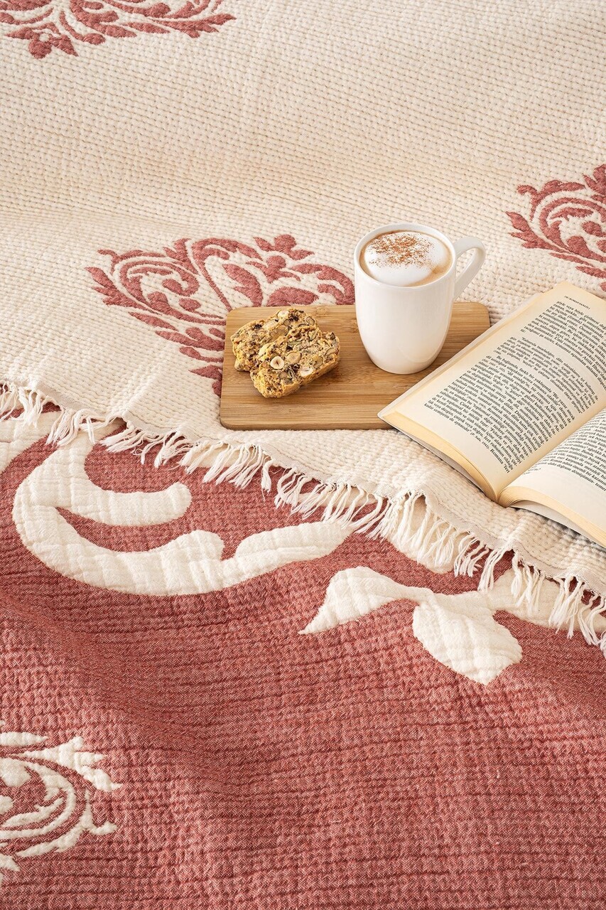 King Quilt, L'essentiel Maison, Barok, Bumbac, Tile - view 2