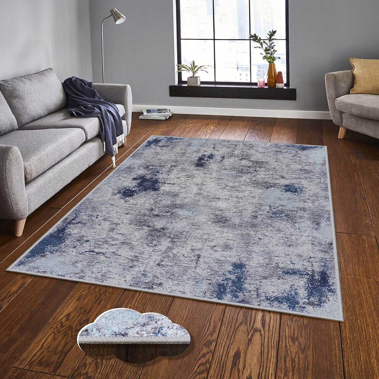 Covor Eexfab769 180x280 cm Poliester Multicolor