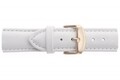 Ceas pentru dama, Emily Westwood, Gran Paradise White, piele naturala/inox, alb/auriu