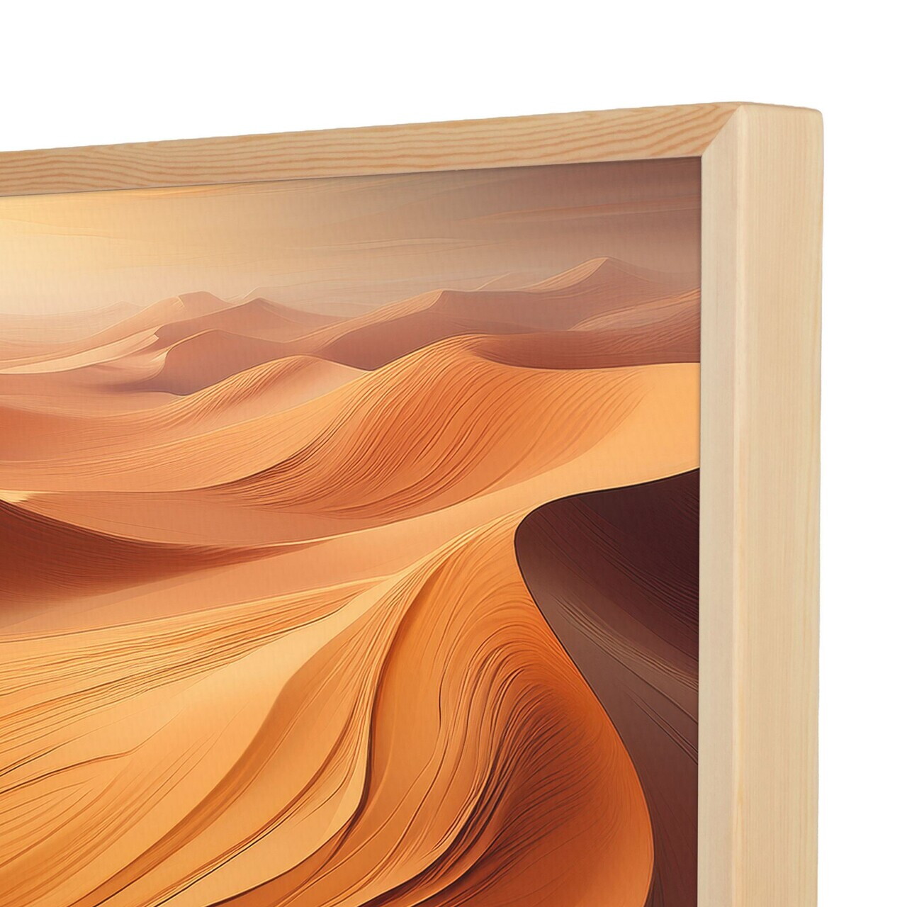 Tablou decorativ, Cc-D-Ah-1016 45 x 60, Canvas, Cadru: 100% LEMN (Grosime: 18 mm), Multicolor - view 3