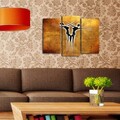 Set 3 tablouri decorative, 3PATK-104, Canvas, 20 x 39 cm, 2 piese, Multicolor