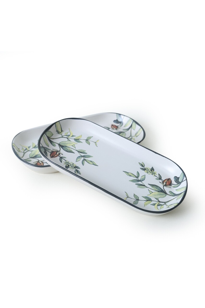 Set platou (2 bucăți), L'essentiel Maison, 275KRM2458, Antibacterian, Alb mat - view 4