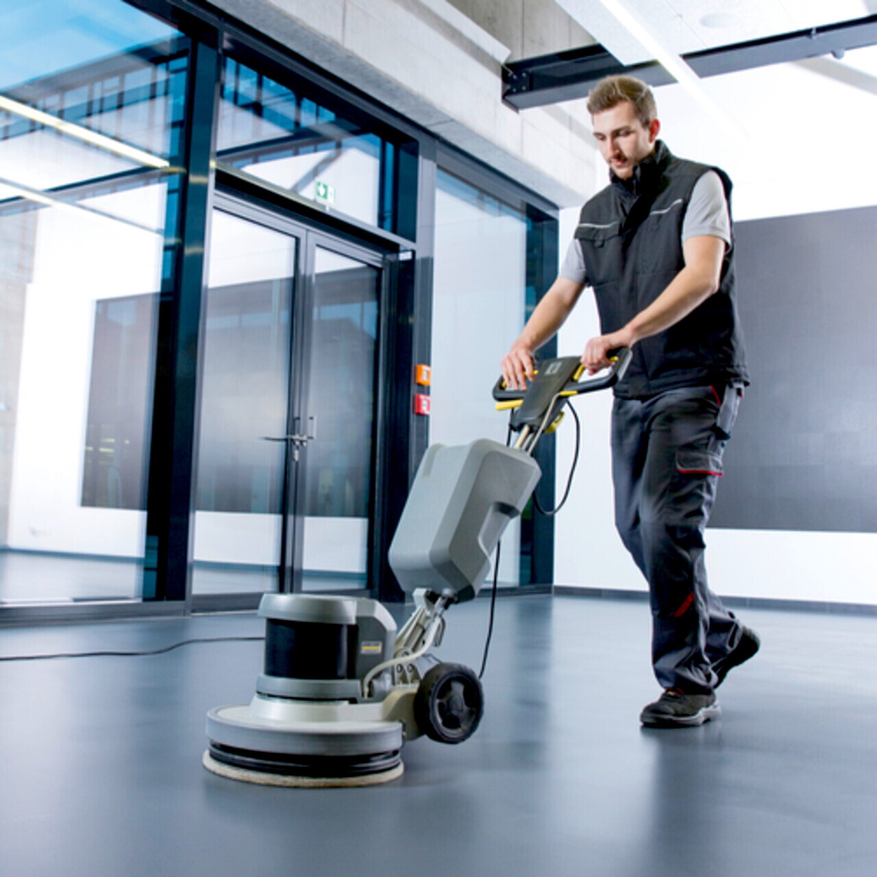 Masina monodisc BDS 43/DUO C, Karcher, gri — imaginea 7