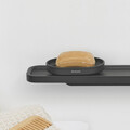 Savoniera, Brabantia, MindSet Infinite Grey, 12x8x2.5 cm, otel, gri