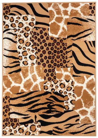 Covor umbuf, decorino, 80x150 cm, polipropilena, multicolor